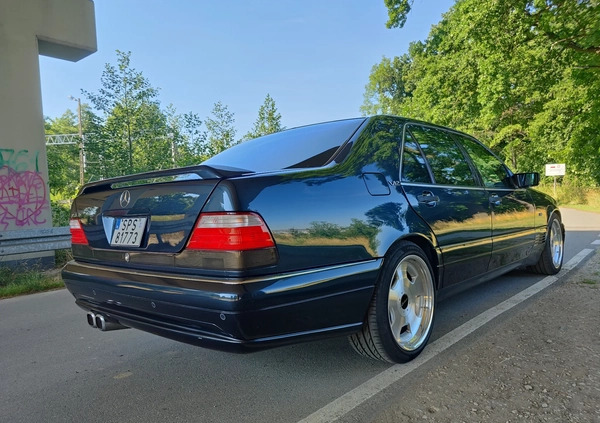 Mercedes-Benz Klasa S cena 185000 przebieg: 86000, rok produkcji 1996 z Dzierżoniów małe 352